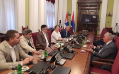7 October 2021 The members of the Parliamentary Friendship Group with Armenia in meeting with the non-resident Armenian Ambassador